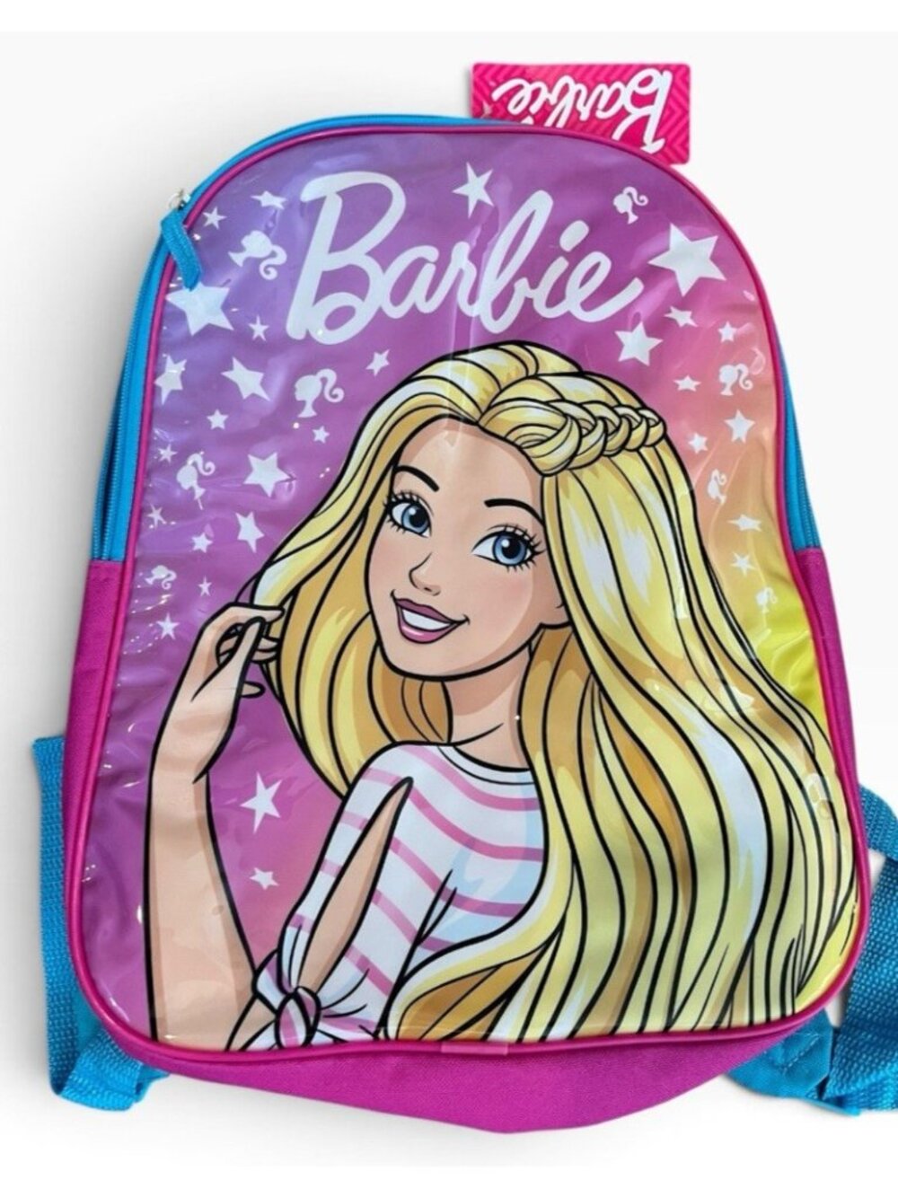 Mattel Full Size Barbie Backpack Adjustable Little Girls School Daycare Bag NWT